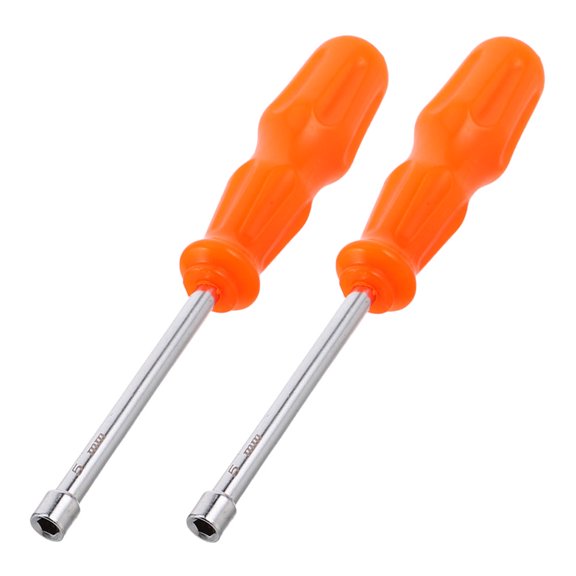 FOMIYES 2Pcs Yellow Socket Screwdriver Wrench Set Ergonomic Design for Efficient Home and Rc Maintenance