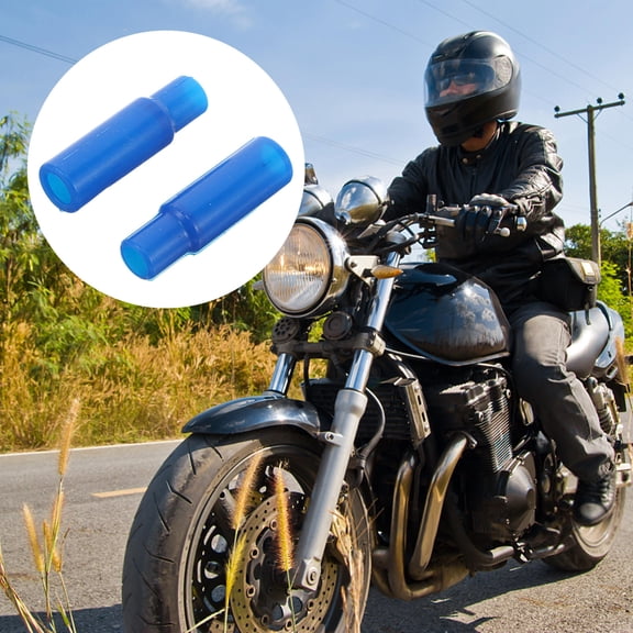 FOMIYES 2Pcs Motorcycle Brake Line Silicone Hose Caps with High Temperature Resistance