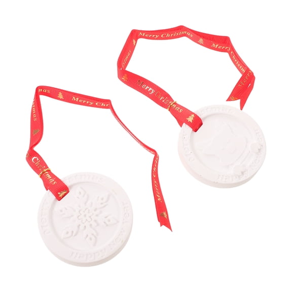 FOMIYES 2pcs Plaster Scented Stone Diffuser, Christmas Passive Diffuser