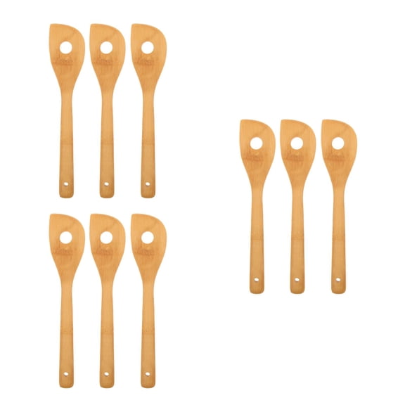 FOMIYES Maple Wood Stirring Spoon Khaki Bar Baking Adults