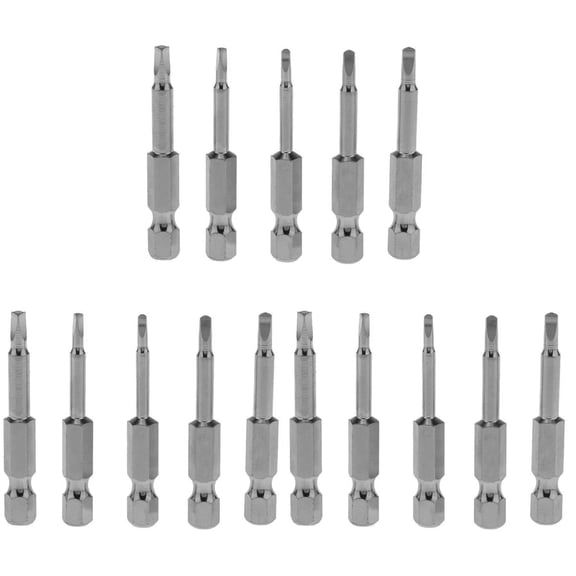 FOMIYES 3-Piece Screwdriver Bit Set High-Strength Steel Socket Bits and Wear-Resistant for Precision Repair
