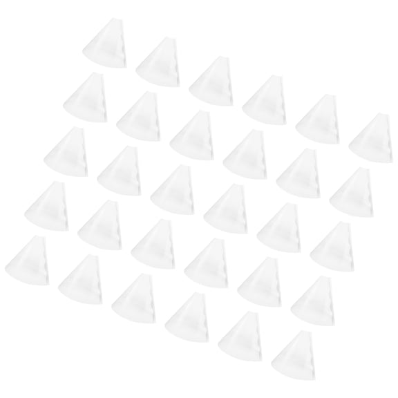 FOMIYES Mini Garden Greenhouse Covers, 30pcs Transparent Plastic Plant Covers for Outdoor and Indoor Plants