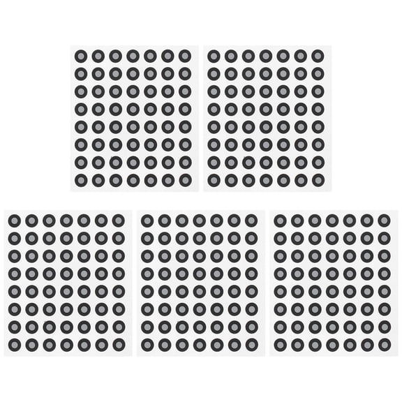 FOMIYES 5-Pack Reflective Scanner Markers for Precise 3D Scanning Tracking Dots with Blue Light Technology