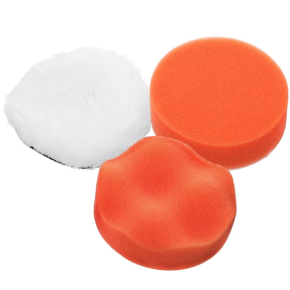 FOMIYES 3Pcs Drill Buffer Attachment Buffer Pads for Polishing Car Paint and Scratch Repair