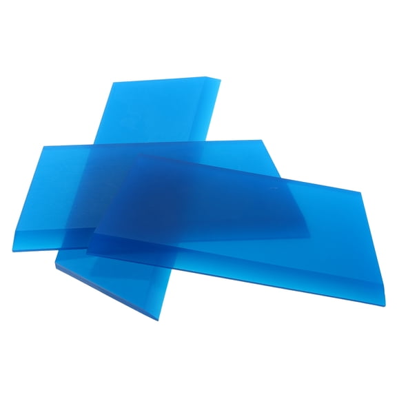 FOMIYES 3Pcs Car Squeegee for Vinyl Wrap Application with Replaceable Strips Blue Material