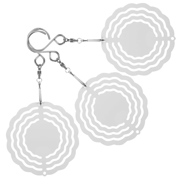 FOMIYES 3Pcs Diy Sublimation Wind Spinner Craft for Diy Enthusiasts