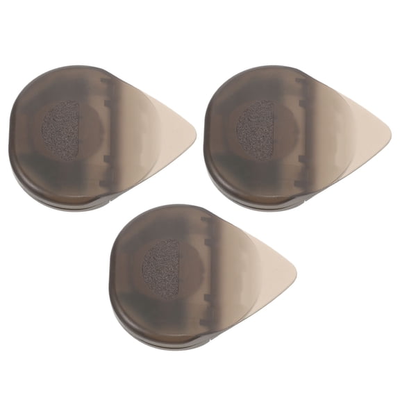 FOMIYES 3Pcs Plastic Guitar Picks Led Electric Guitar Plectrum Luminous Music Enhancement 1.6*1.4*0.2in