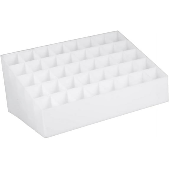 FOMIYES 40 Box Lipstick Stand Storage Canister Lipstick Storage Case Cosmetic Holder Makeup Storage Case