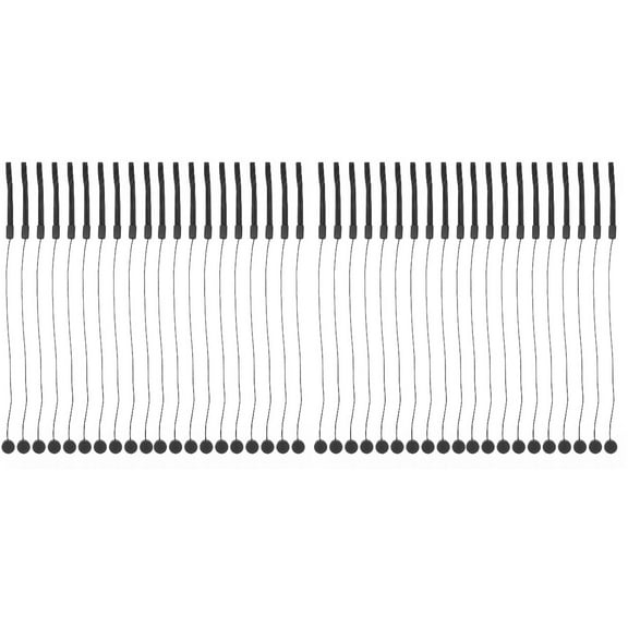 FOMIYES 40 Pcs Camera Lens Caps Keeper Anti-Lost Holder Elastic String Camera Accessories