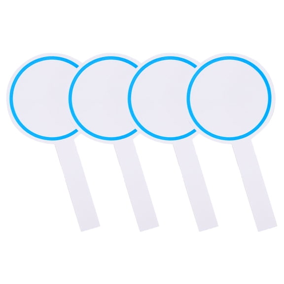 FOMIYES Handheld Whiteboard Blue Foam Scoring Board Flexible and Reusable for DIY 4Pcs