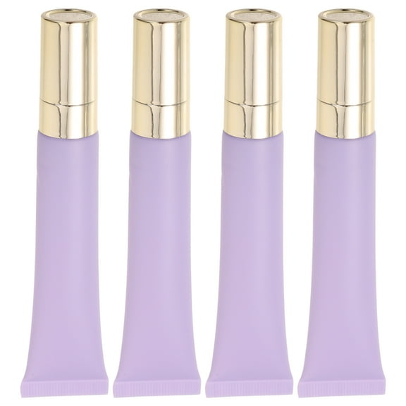 FOMIYES 4Pcs Eye Cream Squeeze Tubes Empty Cream Tubes Portable Cosmetics Tubes Refillable Skincare Containers Multi-Function Empty Squeeze Tubes (20ML)