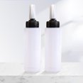thumbnail image 1 of FOMIYES 4Pcs Hair Color Applicator Bottle for Storage Use Durable Plastic White Developer Dispensing Bottle, 1 of 8
