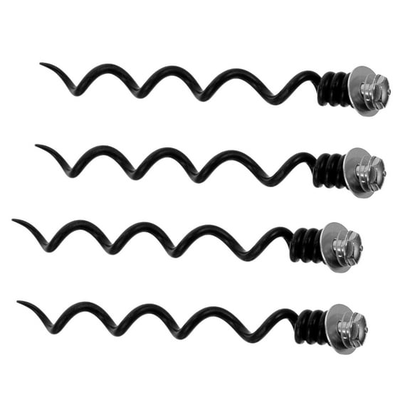 FOMIYES 4-Pack Metal Corkscrew Spiral Bits for Easy and Precise Bottle Opening and Opener Tool Set