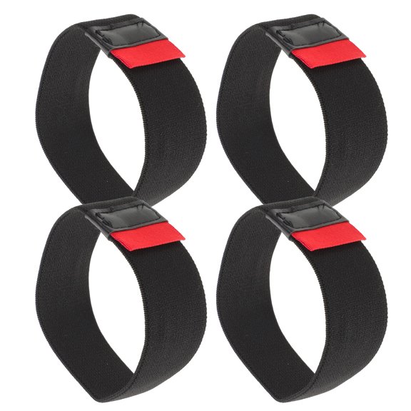 FOMIYES 4Pcs Multipurpose Fishing Spool Strap Nylon Band for Reel Secure Binding