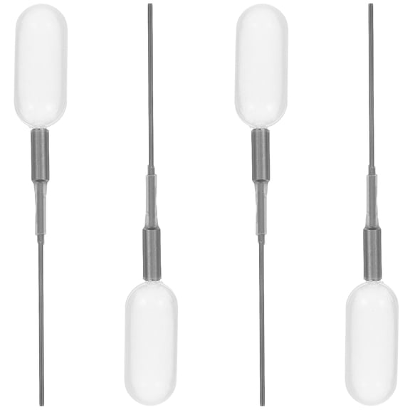 FOMIYES 4Pcs Plastic Squeeze Bottle Droppers for Essential Oils Perfumes Versatile Liquid Transfer