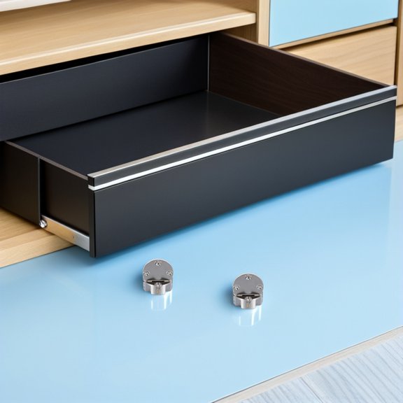 FOMIYES 4Pcs Durable Folding Flip Hinges Plated Silver Zinc Alloy for Wall Mount Folding Tables