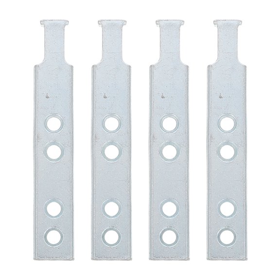 FOMIYES 4Pcs Plated Silver Window Pivot Bars Replacement for Single Hung and Double Hung Home Windows