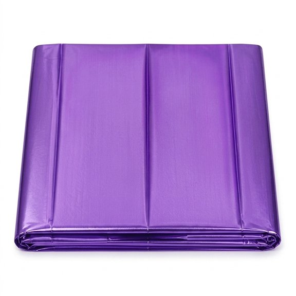 FOMIYES Disco Party Table Runner, Sturdy PE Plastic Table Decor with Shiny Design for Birthday Wedding Holiday Events