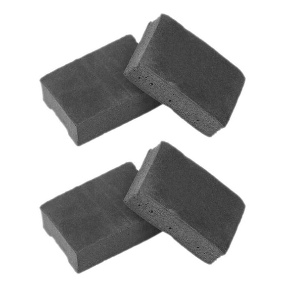 FOMIYES 4Pcs Sound Silencer Erhu Mute Dark Grey Sponge Simple Design for Musicians
