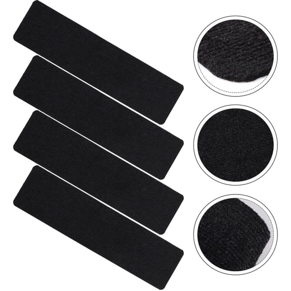 FOMIYES 4Pcs Stair Tread Covers Durable and Nonslip Rugs for Pet Owners 10.3x2.7in