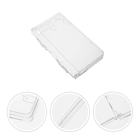 FOMIYES 4-Pack Crystal Clear Hard Shell Protective Case for Console with Precise Cutouts and Design