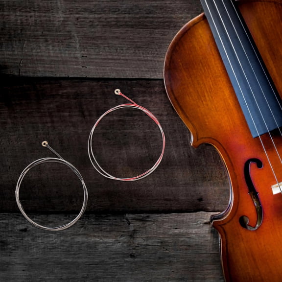 FOMIYES 4Pcs Violin Instrument Strings Complete Set for Musical Instrument Use Assorted Color