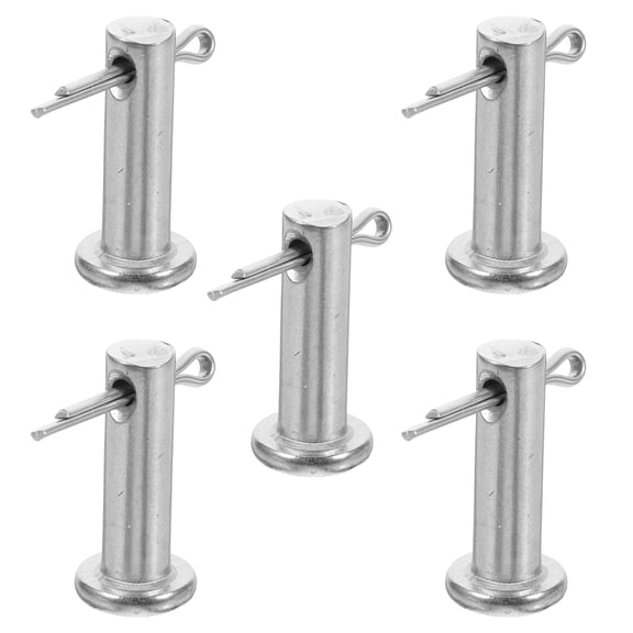 FOMIYES 5 Dowels Ball Pins For Jewelry Making Stainless Steel Silver Perfect For DIY Enthusiasts Creativity