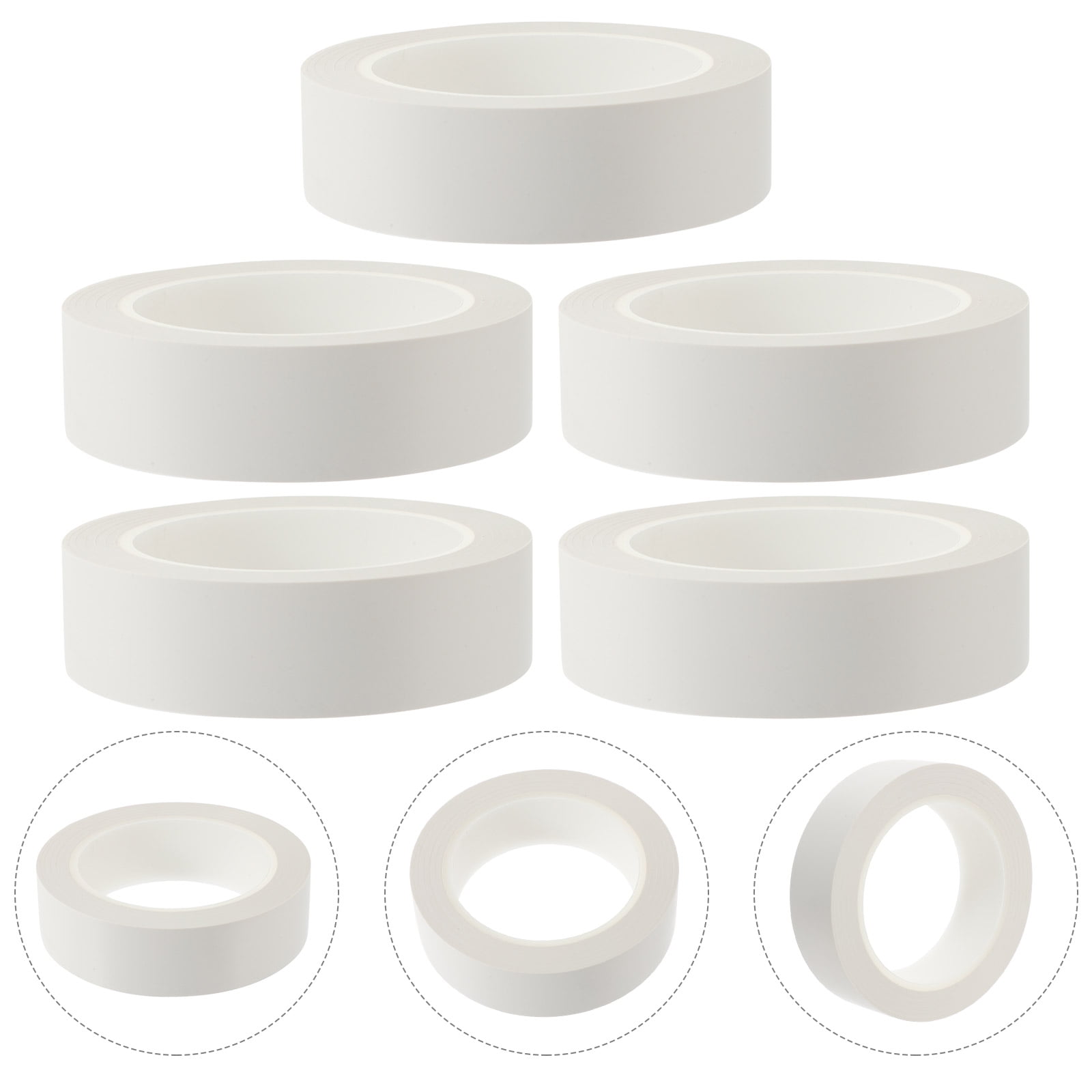 FOMIYES 5 Rolls Heavy Duty Duct Tape for Household, Carpet, Sealing, Wrapping and Multi-Purpose Use