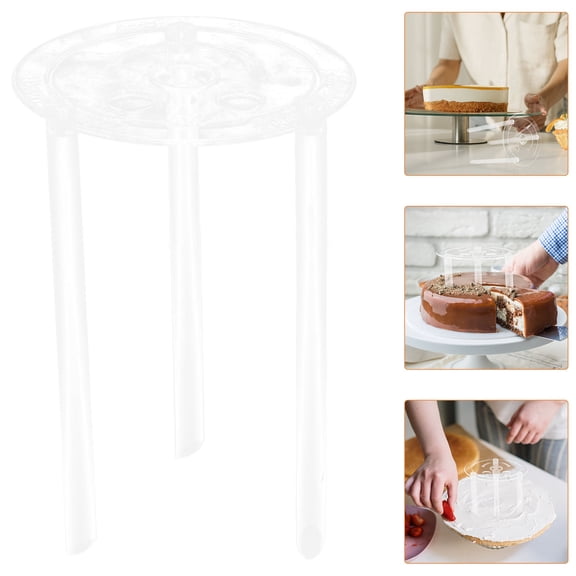 FOMIYES 5 Sets Cake Supports Set Food Contact Grade Material For Bakers And Home Users