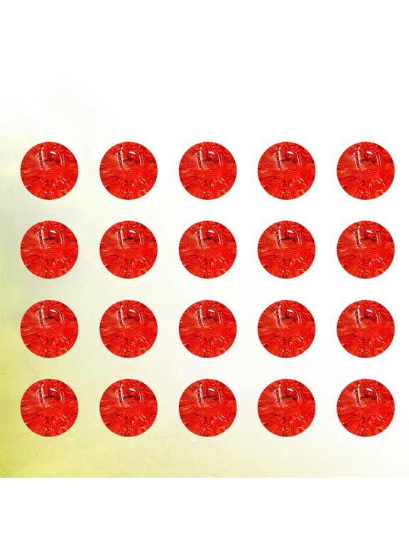 50Pcs Red Crystal Coat Buttons Durable Eco Friendly for DIY T Shirts Jackets and Backpacks