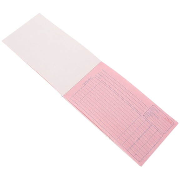 FOMIYES 50-Sheet Multi-Color Business Billing Book with Thick Paper for Clear and Neat Handwritten Records