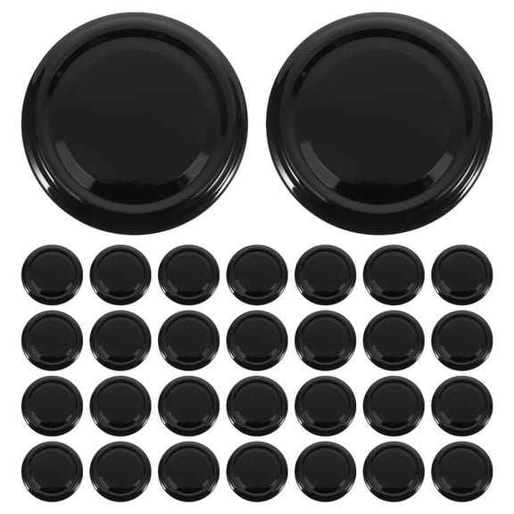50pcs Tinplate Jar Lids Airtight Sealing Caps for Jam Pickles Reusable for Mason Jars and Containers