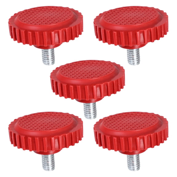 FOMIYES 5Pcs Kitchen Bathroom Scale Foot Pad Replacement Non Slip Plastic Screw in Supports