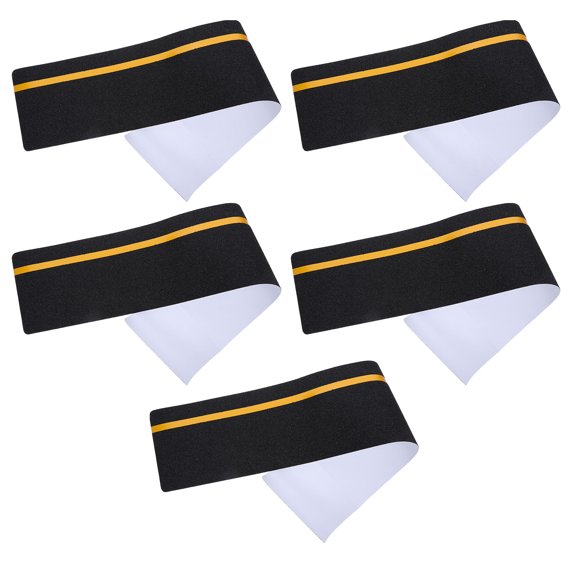 FOMIYES 5Pcs Outdoor Anti Skid Tape for Stairs and Ramps with Sand Surface and Glow in Dark Feature