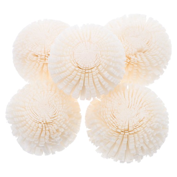 FOMIYES 5Pcs Essential Oil Diffuser Sticks with Paper Chrysanthemum Flower Heads for Home Decor