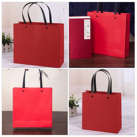 FOMIYES 5Pcs Red Package Pouch for New Year Storage and Party Supply Candy Wrapping