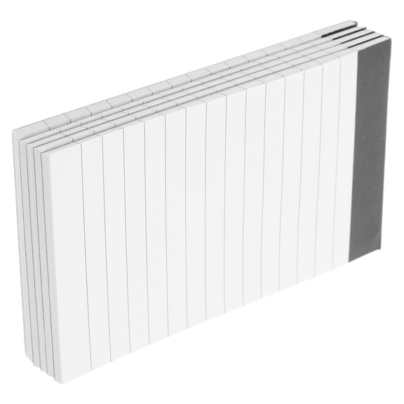 FOMIYES 5Pcs Todo List Notepad White Paper Mini Design Tear Off Pads For Office Supplies