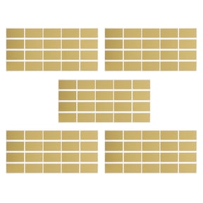 FOMIYES 5Sheets Golden Scratch Reward Stickers for Birthday Cards Raffles and Party Activities
