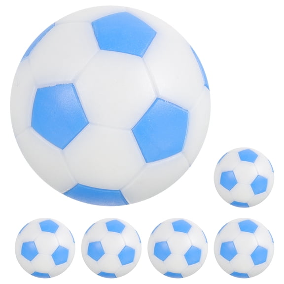 FOMIYES 6-Pack Mini Foosball Replacement Parts Set for Tabletop Soccer Football Game Accessories