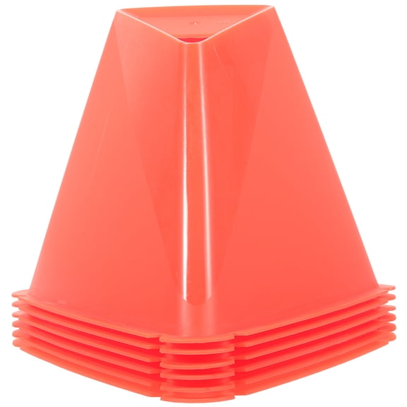 FOMIYES Durable Pe Soccer Cones for Football Training and Agility 6Pcs