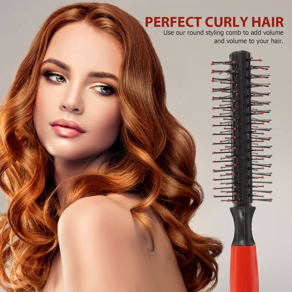 FOMIYES 6Pcs Brush Hair Roller for Women with Scalp Massage Function and Styling