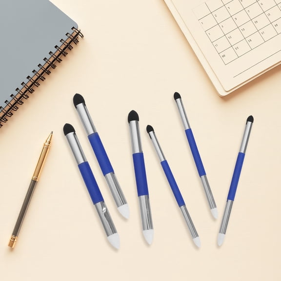 FOMIYES 6-Pack Soft Drawing Blenders with Dual Tips for Highlighting and in Art