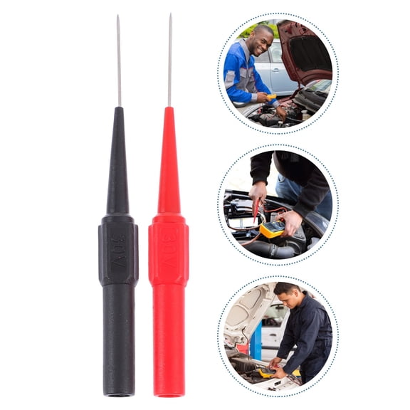 FOMIYES 6Pcs Multimeter Test Lead Pin Assorted Colors for Vehicle Electrical and Industrial Testing