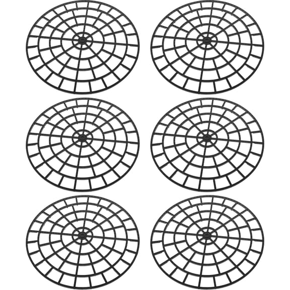 FOMIYES 6Pcs Plastic Plant Risers for Outdoor Planter Stands Breathable Floor Pads