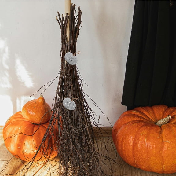 FOMIYES 6Pcs Decorative Plated Silver Glitter Pumpkins Foam Ornaments for Harvest and Fall Festival Display
