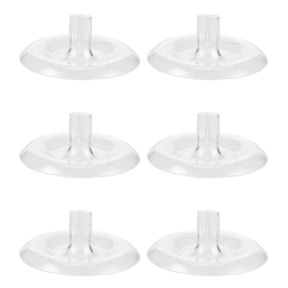 FOMIYES 6Pcs Transparent Floating Flower Vase for Home Use Hydroponic Water Planter Decorative