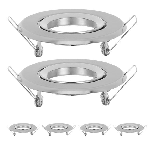 FOMIYES 6pcs Mr16 Gu10 Spotlight Holder Ceiling Light Installation Bracket