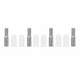 FOMIYES Stainless Steel Shelf Pins Plated Silver for Cabinets and ...