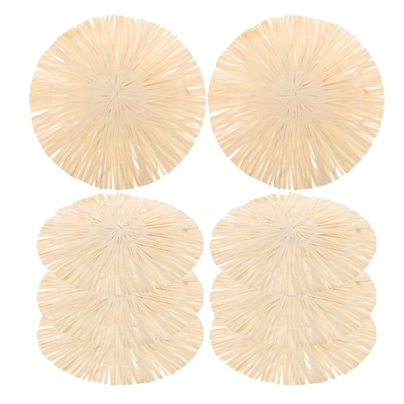 FOMIYES 8-Piece Tropical Pool Party Decorations Set, 33x33x0.5CM, Luau Theme for Outdoor Fun