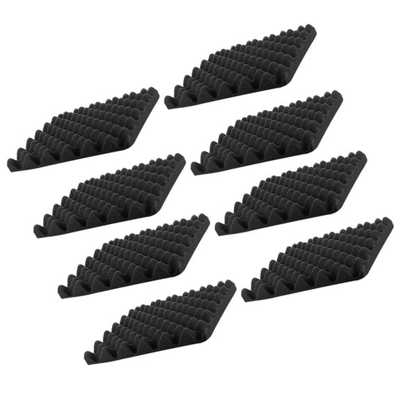 FOMIYES 8Pcs Acoustical Wall Panels for Bedroom Sound Absorbing and Soundproof Padding